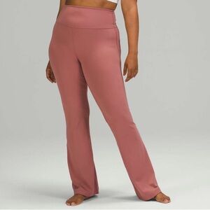 lululemon athletica Pink Boot Cut Pants